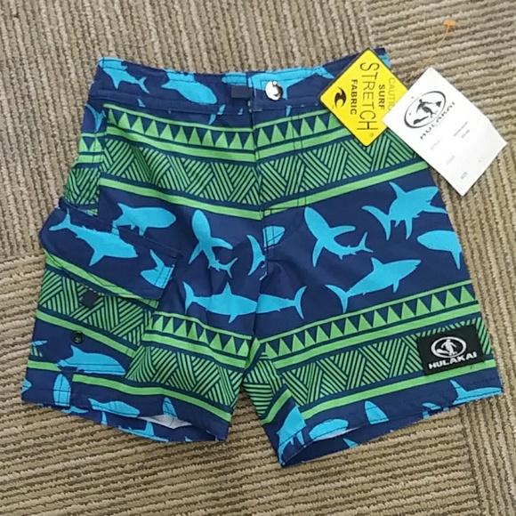 NWT Kanu Boy/'s board shorts// trunks size 4T